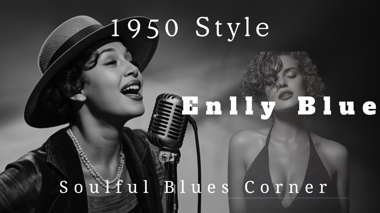 Enlly Blue - Greatest Blues Songs of All Time | Soul Blue (1950 Style)  | Smooth & Timeless