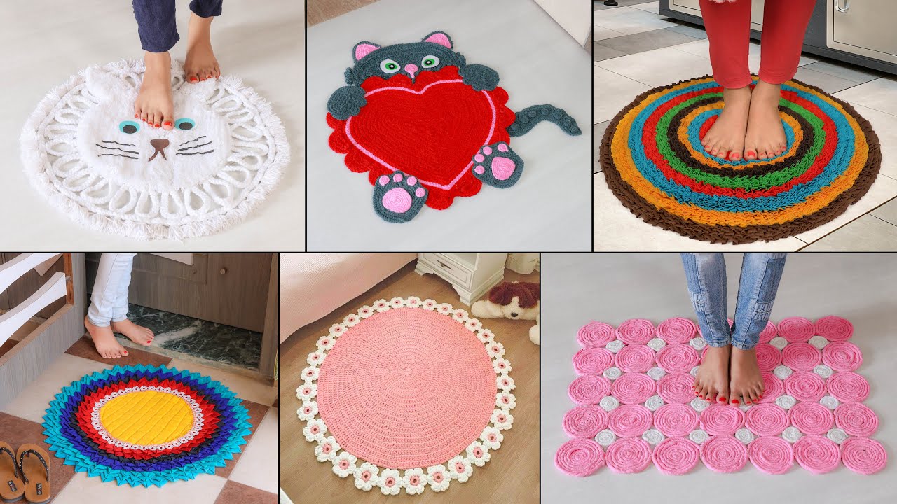 11 DIY Doormat Ideas || Handmade Doormat Making at Home || Home Decoration Ideas
