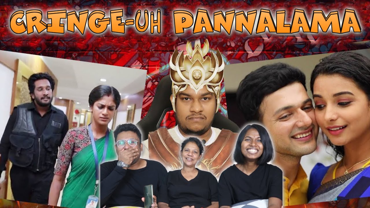 CRINGE-uh SERIAL KODUMAIGAL😂| Roja Serial | Bharathi Kannamma Serial Troll|Ramstk Family@EmptyHandAjithsri