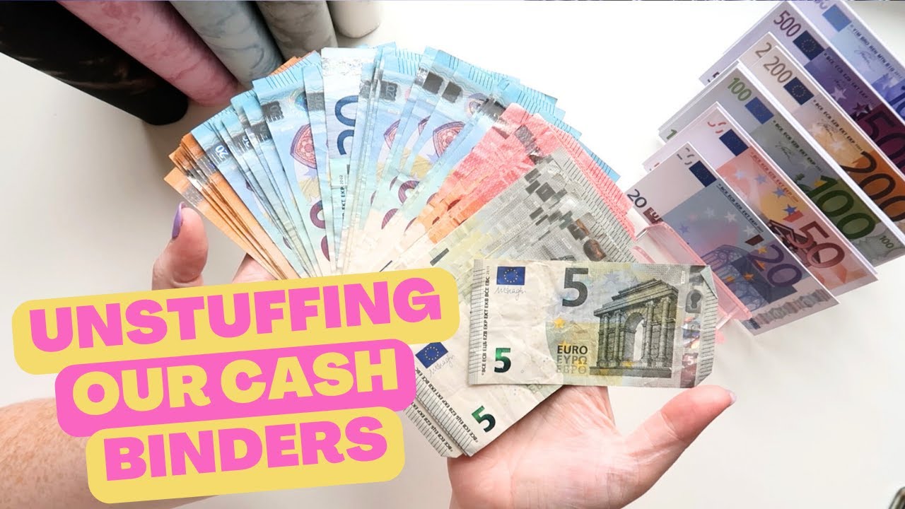 UNSTUFFING MY BINDERS | CASH CONDENSING | JUNE 2023