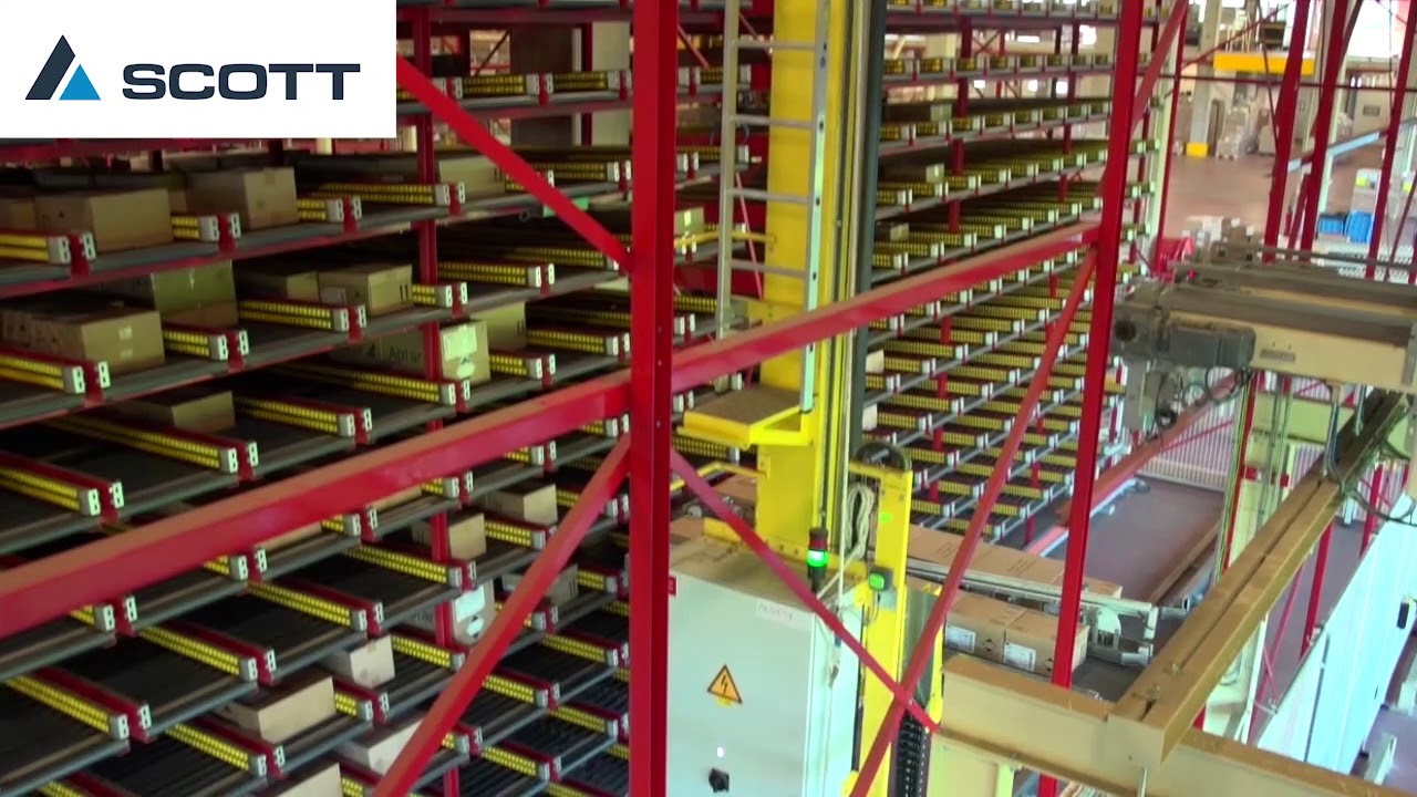 Mini Load Storage and Sorting System for Parcels