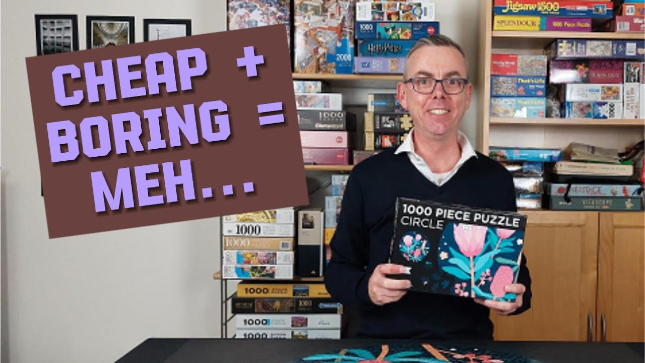 What do you get when you add cheap quality and boring image? Paper Create's Proteas is a MEH puzzle.