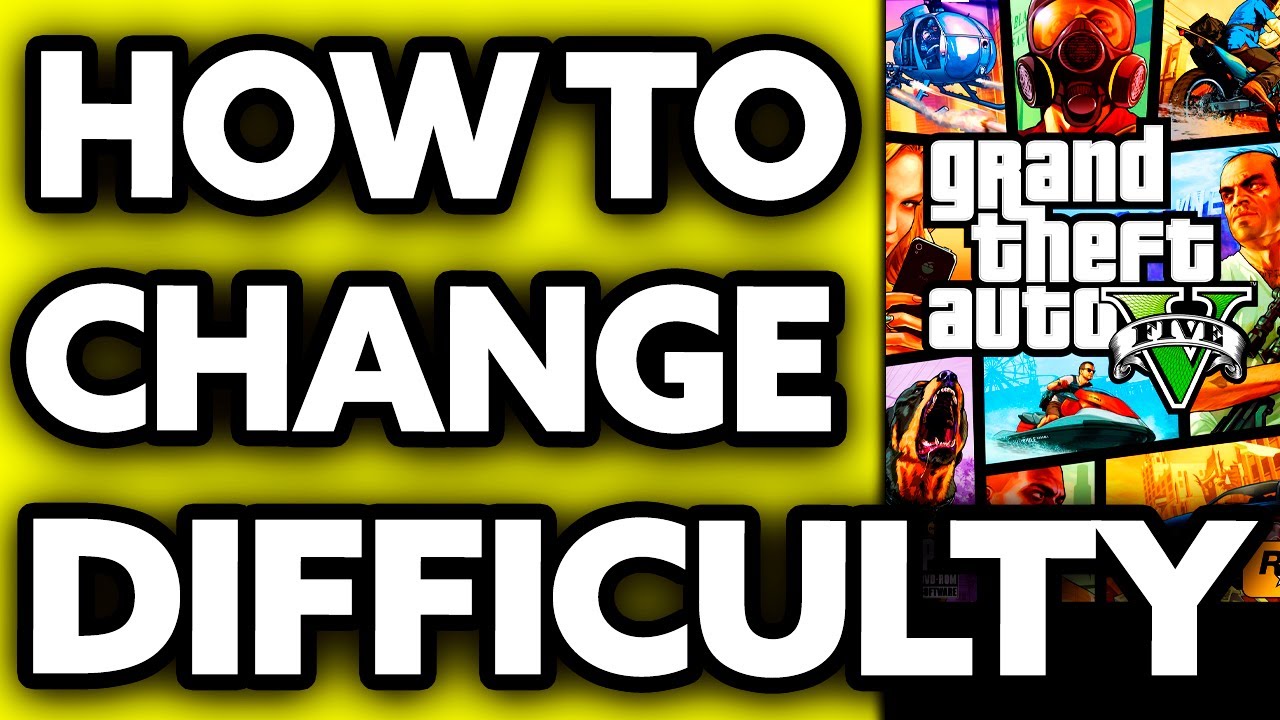 How To Change Difficulty GTA 5 ??
