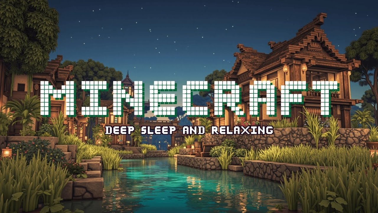 Расслабляющая атмосфера Minecraft и музыка C418 для сна, учебы, отдыха 🎶💤