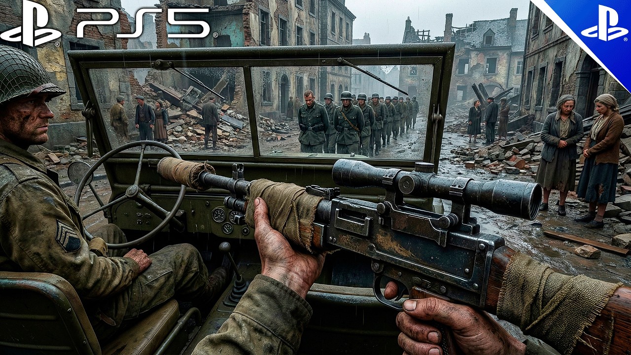 The Germans Fight Tirelessly - Call of Duty / Immersive Gameplay Ultra Realistic [PS5 4K]