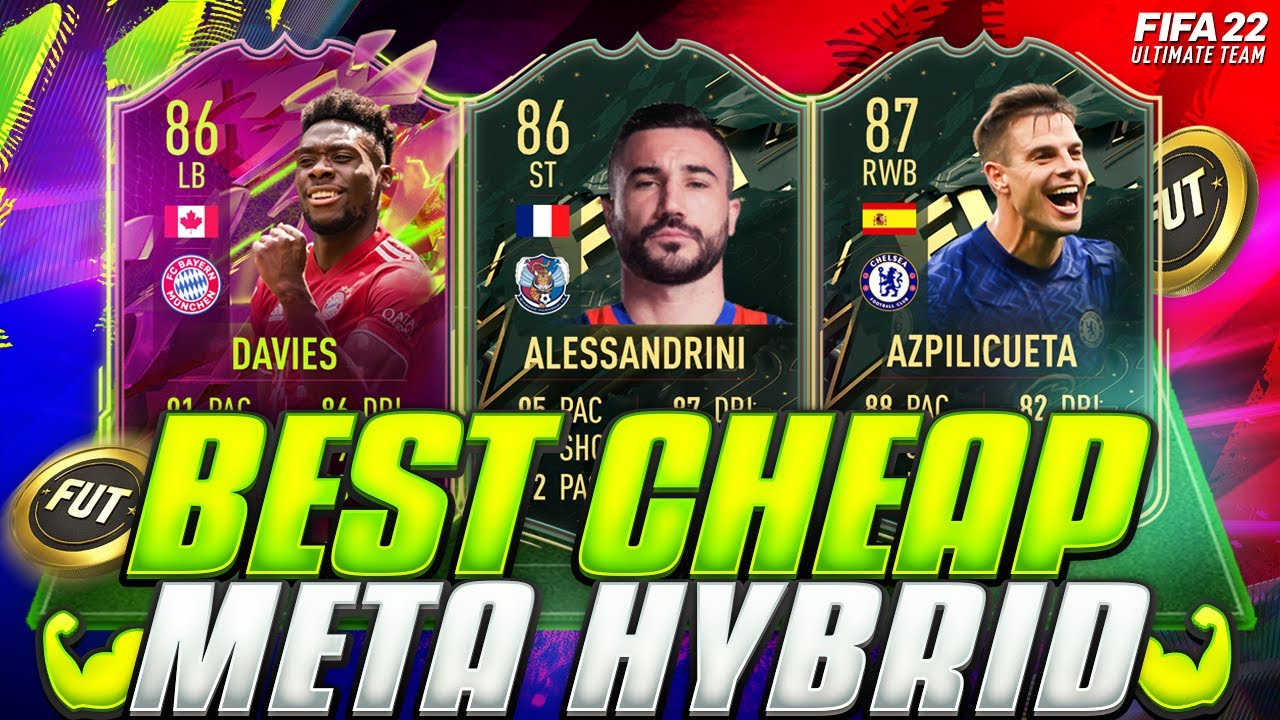FIFA 22 | MOST OVERPOWERED BEST POSSIBLE CHEAP 50K/100K/250K HYBRID EVER!✅ | FUT 22 SQUAD BUILDER