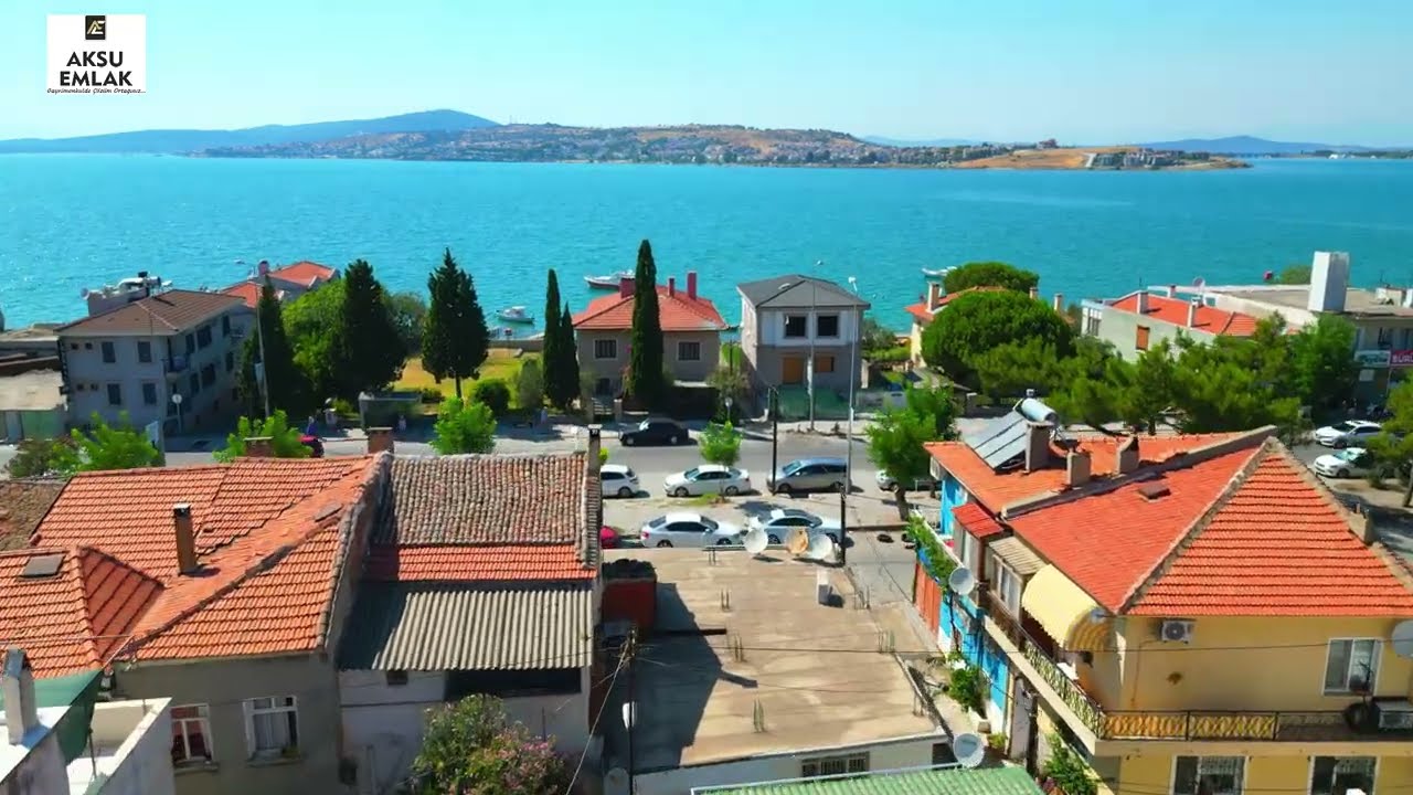 Ayvalık Sakarya Mahallesinde Satılık Deniz Manzaralı Rum Evi