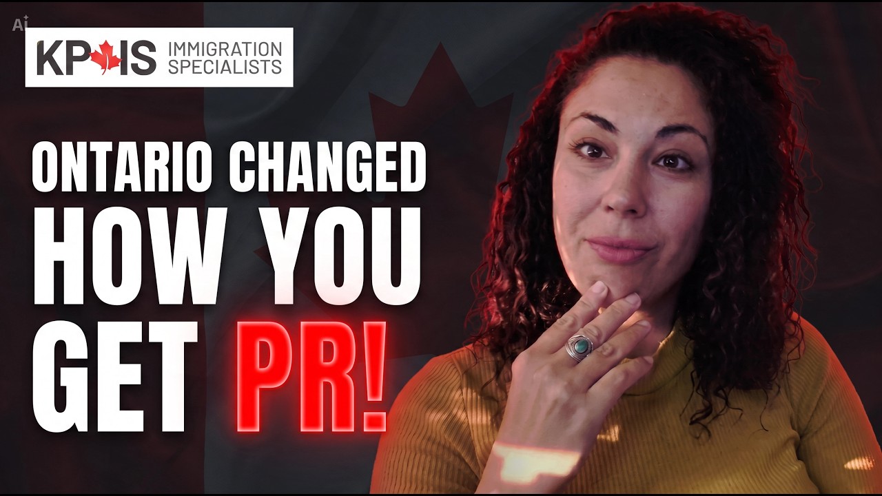 Ontario Just Changed How You Get PR: New OINP System Explained
