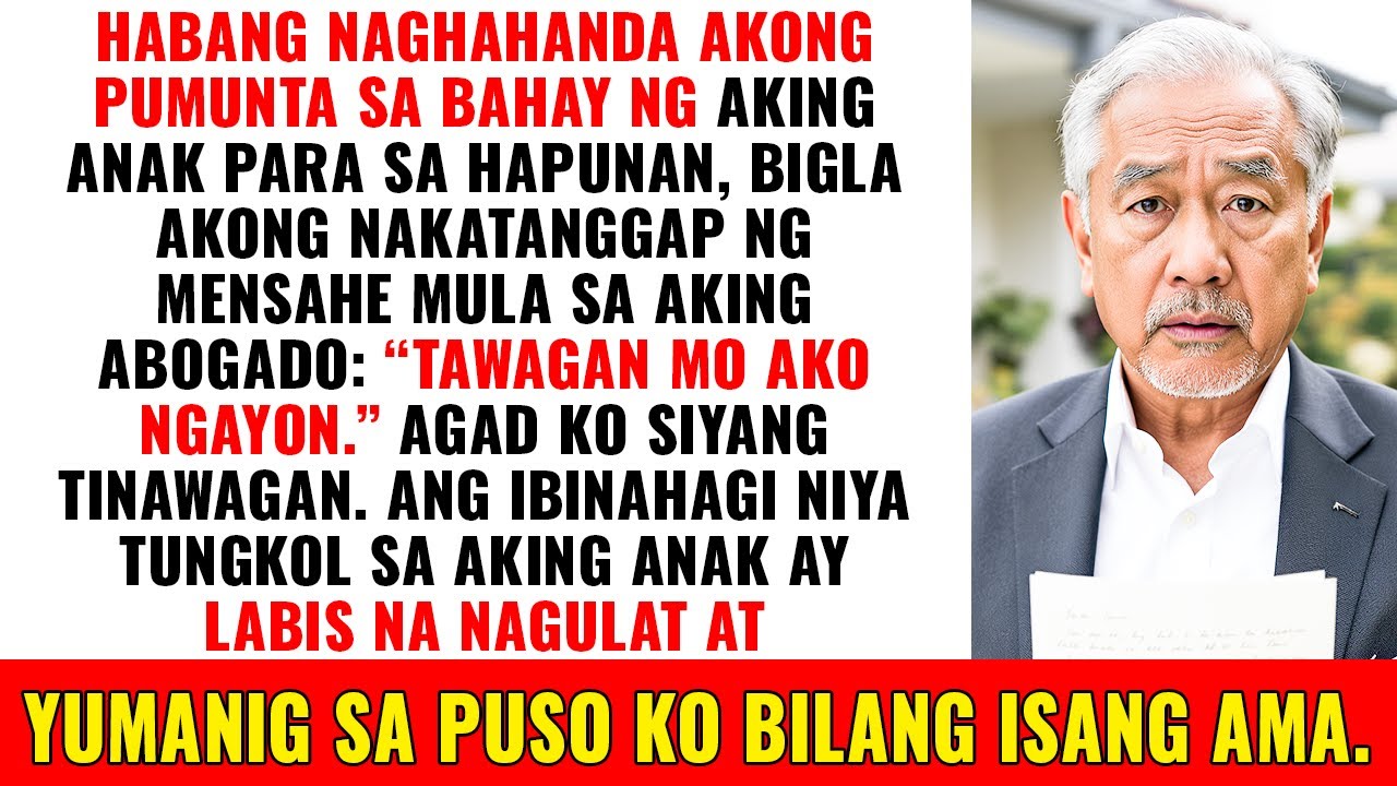 Nag-mensahe ang Abogado Ko: 'Tumawag Ka Agad!' Ang Ibinunyag Niya Tungkol sa Aking Anak ay Dumurog..