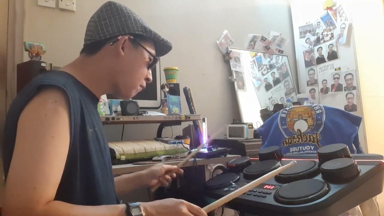 Jazz music instrument 🥁 cover by Jackson Lim