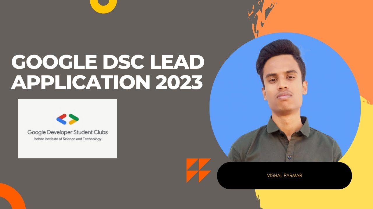 Google DSC Lead Application 2023