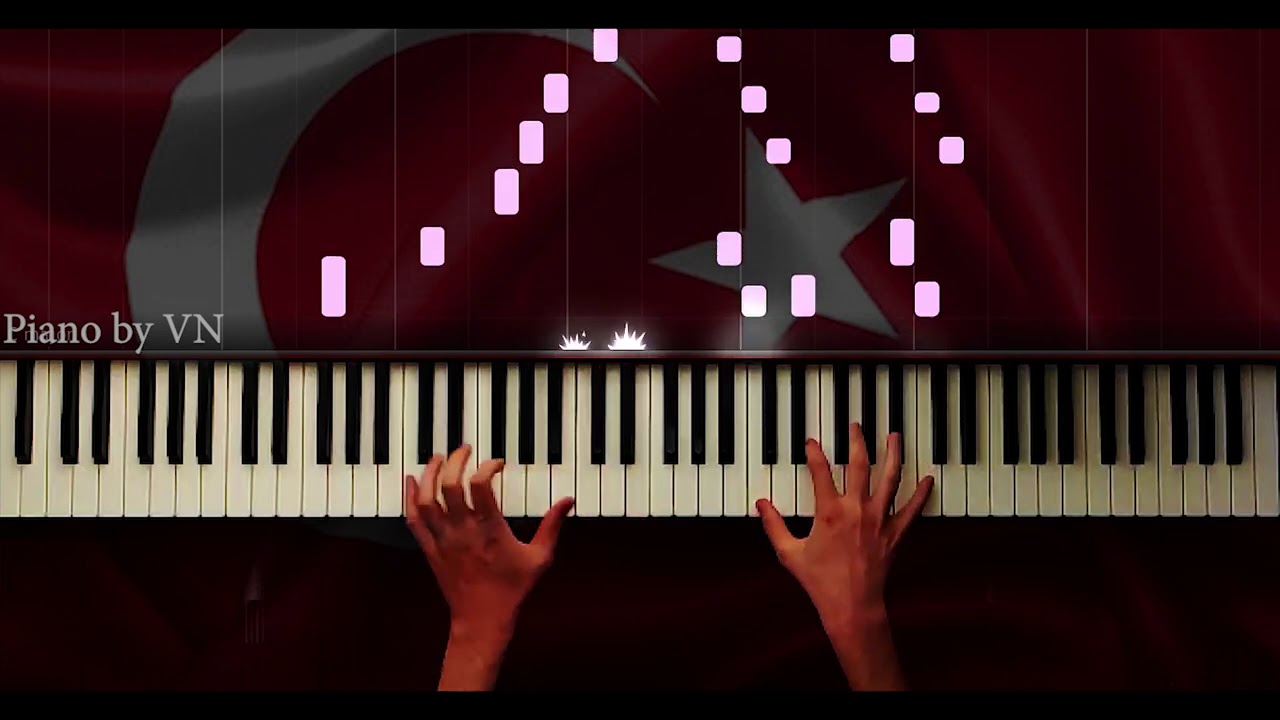 Her Şehidin Ardından Bir Türkü Söylenirmiş Anne - Piano by VN