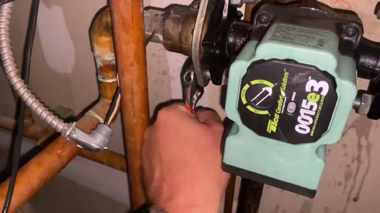 Sunday Morning Emergency No Heat Buderus Boiler Bad Circulator Replaced