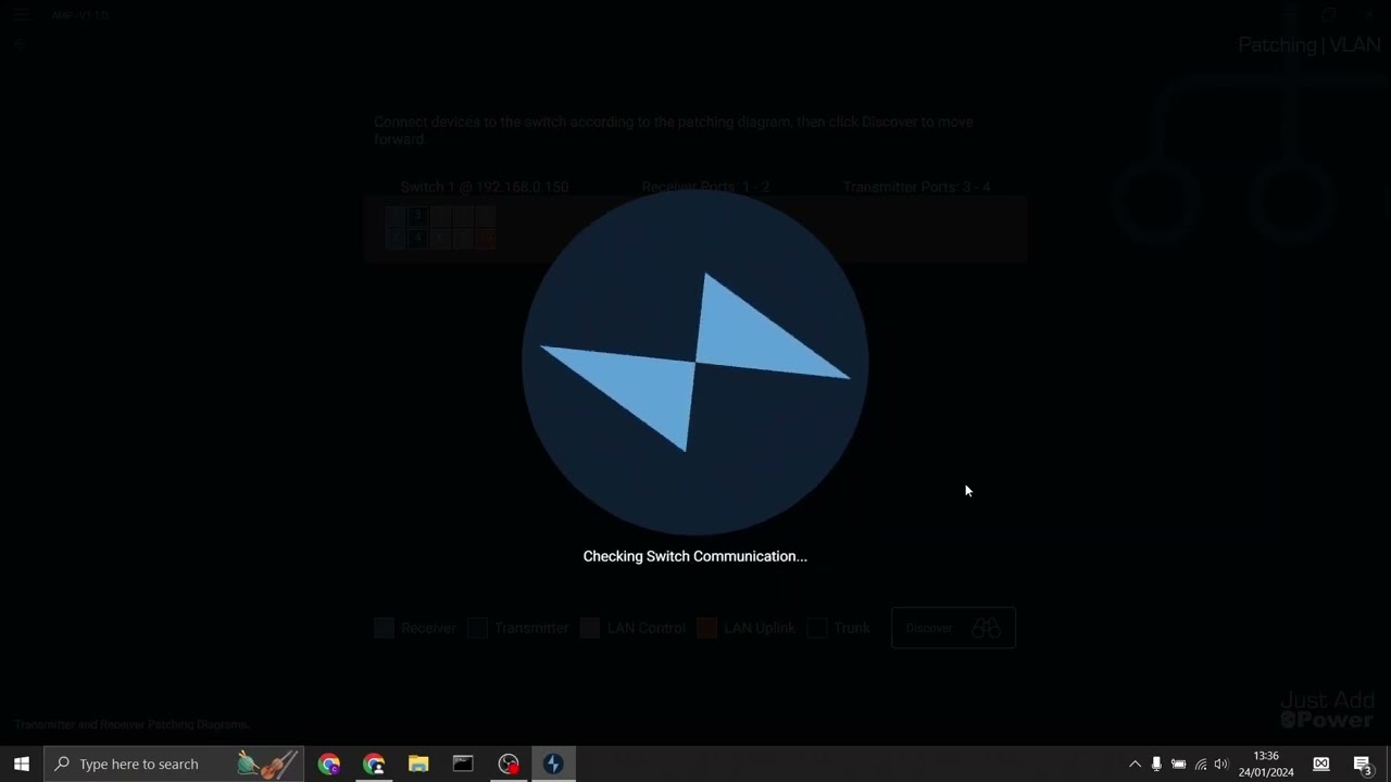 Setting Up Just Add Power Using AMP