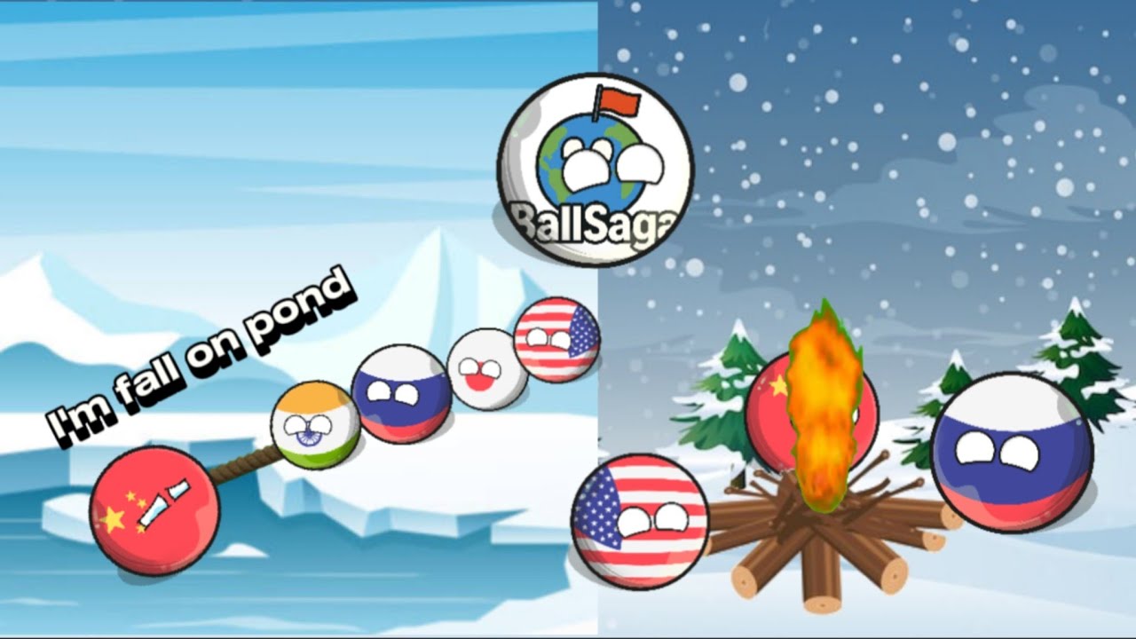 Countryball зима часть 1 ❄️🌨️