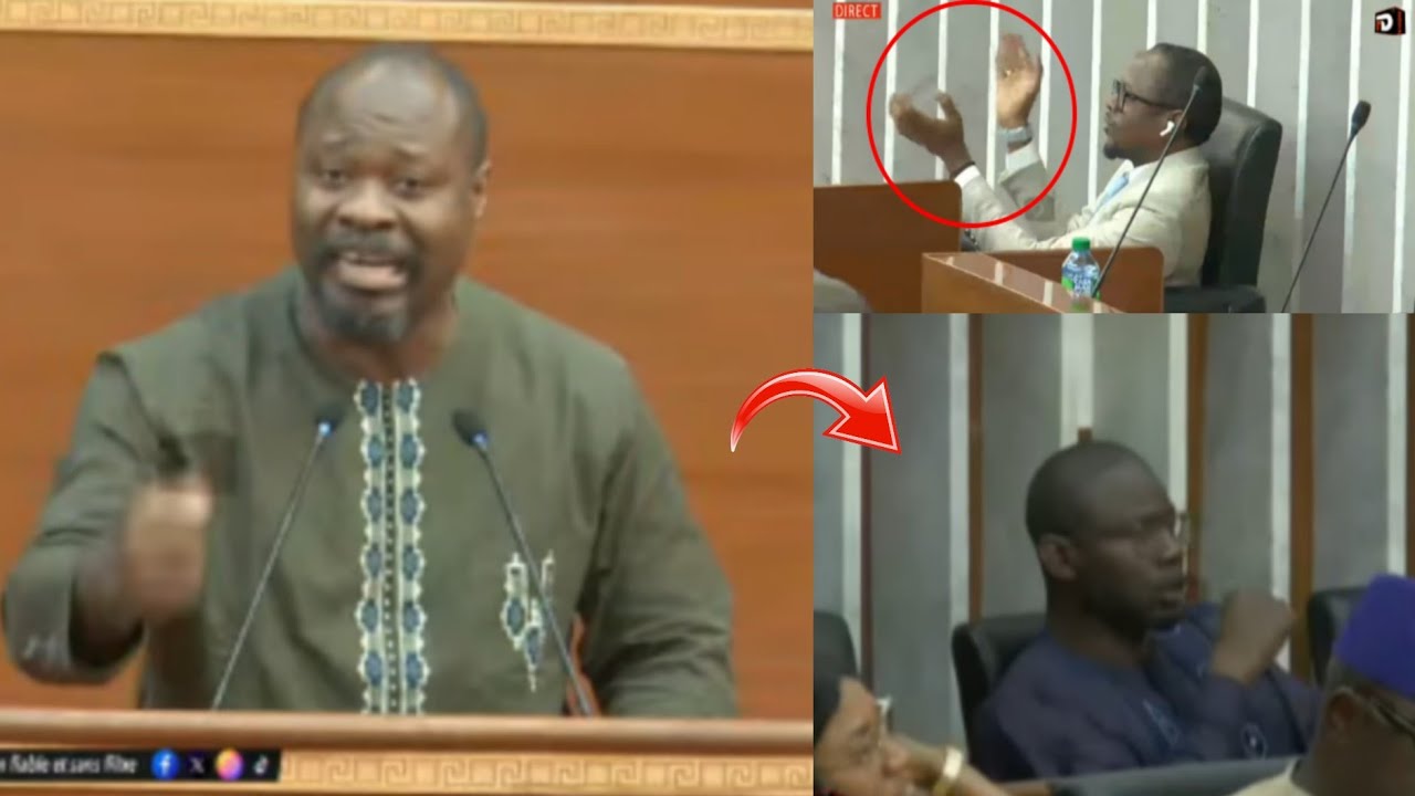 L’honorable GUY Marius Sagna critique le bureau de l’assemblée nationale et Abdou Mbow applaudit ...