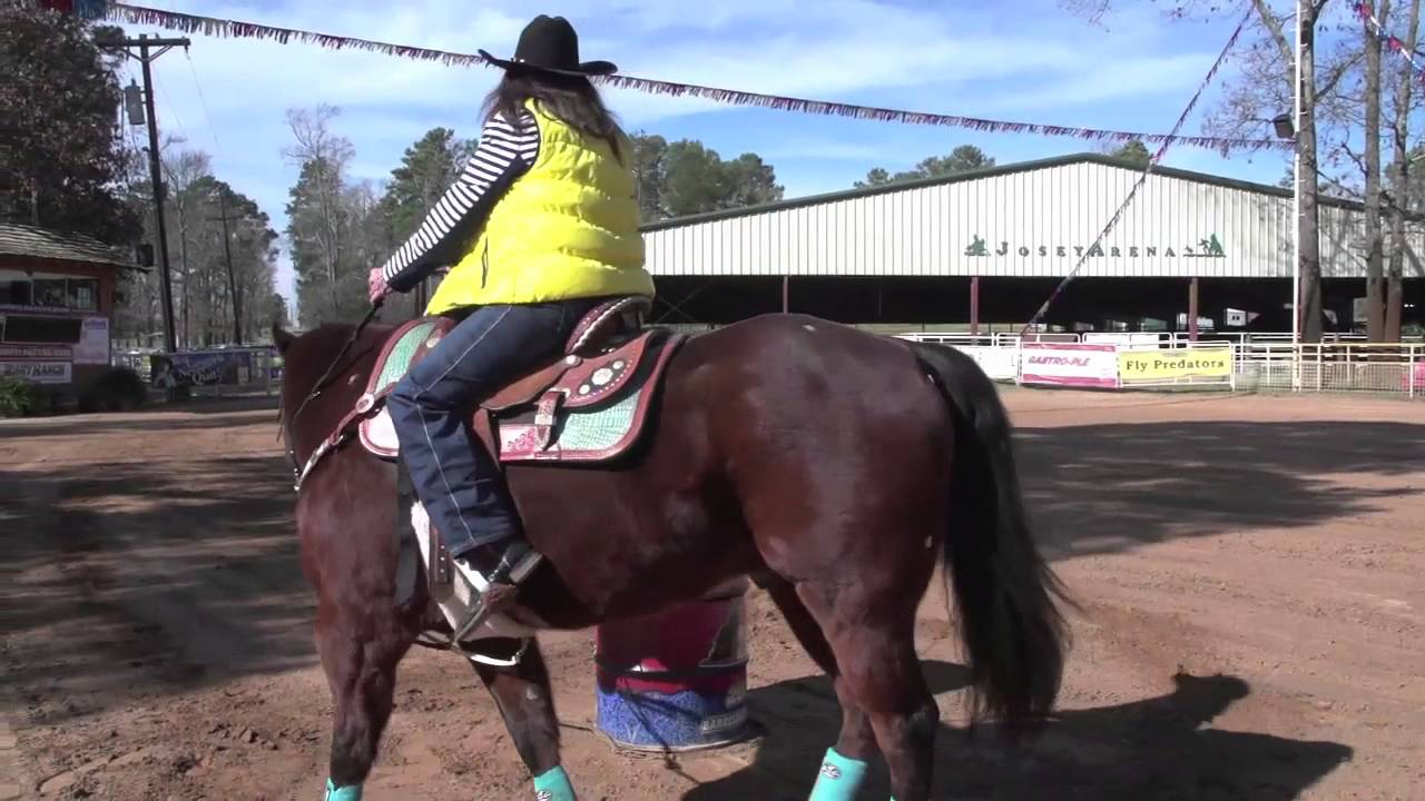 Martha Josey on 1st Barrel: Shape Up your Horse