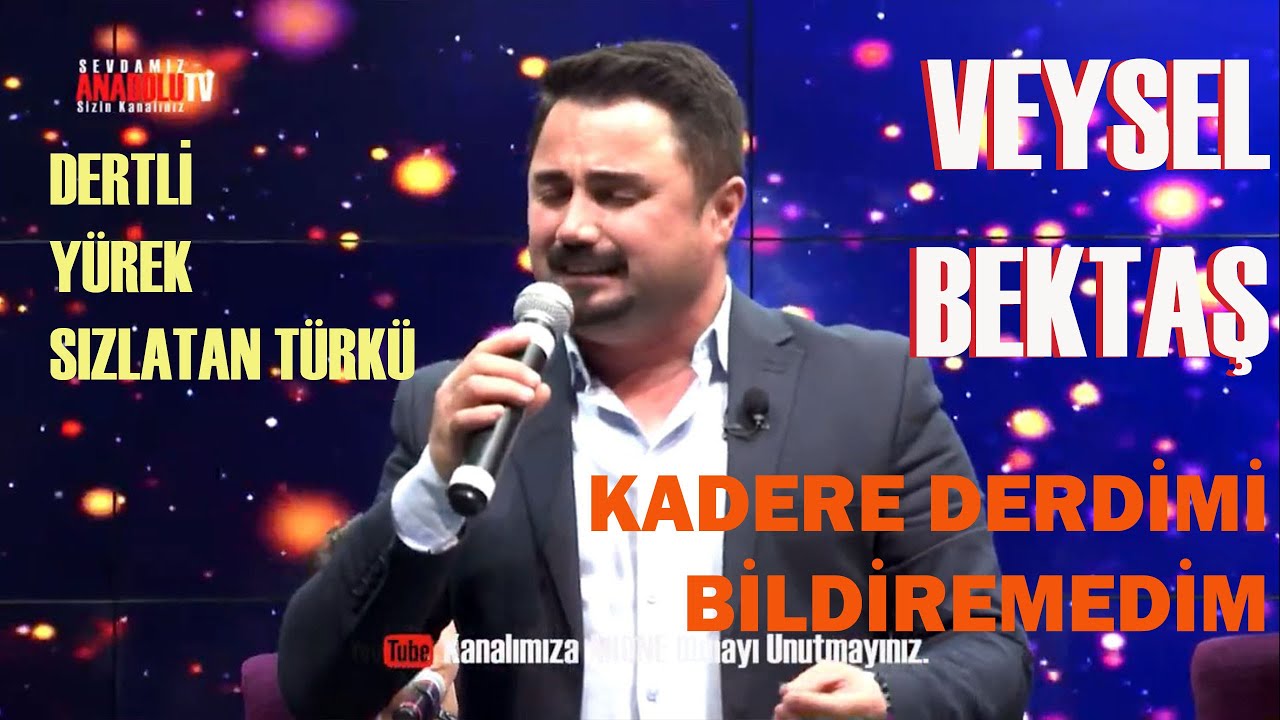 Veysel Bektaş l Kadere Derdimi Bildiremedim  (Duygusal) - Yürek Yakan Türküler l @veyselbektas