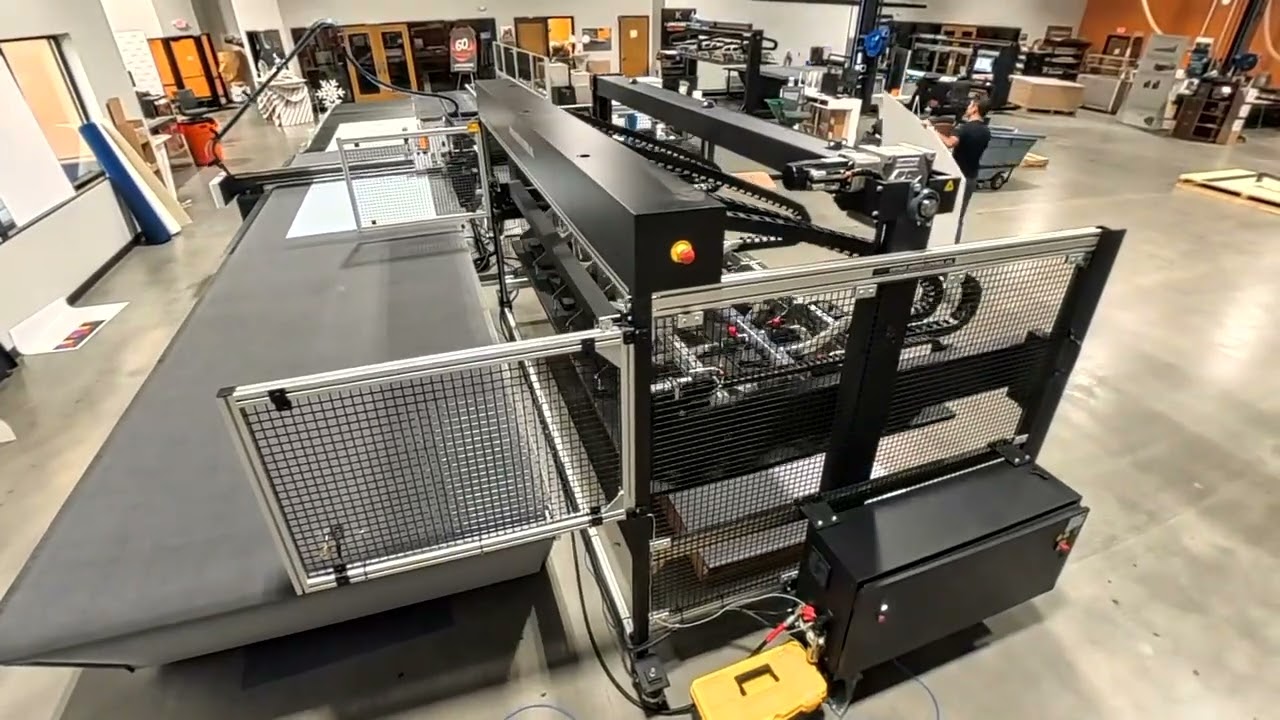 Kongsberg Automation with Digitech UV Printer and IMC Telestacker