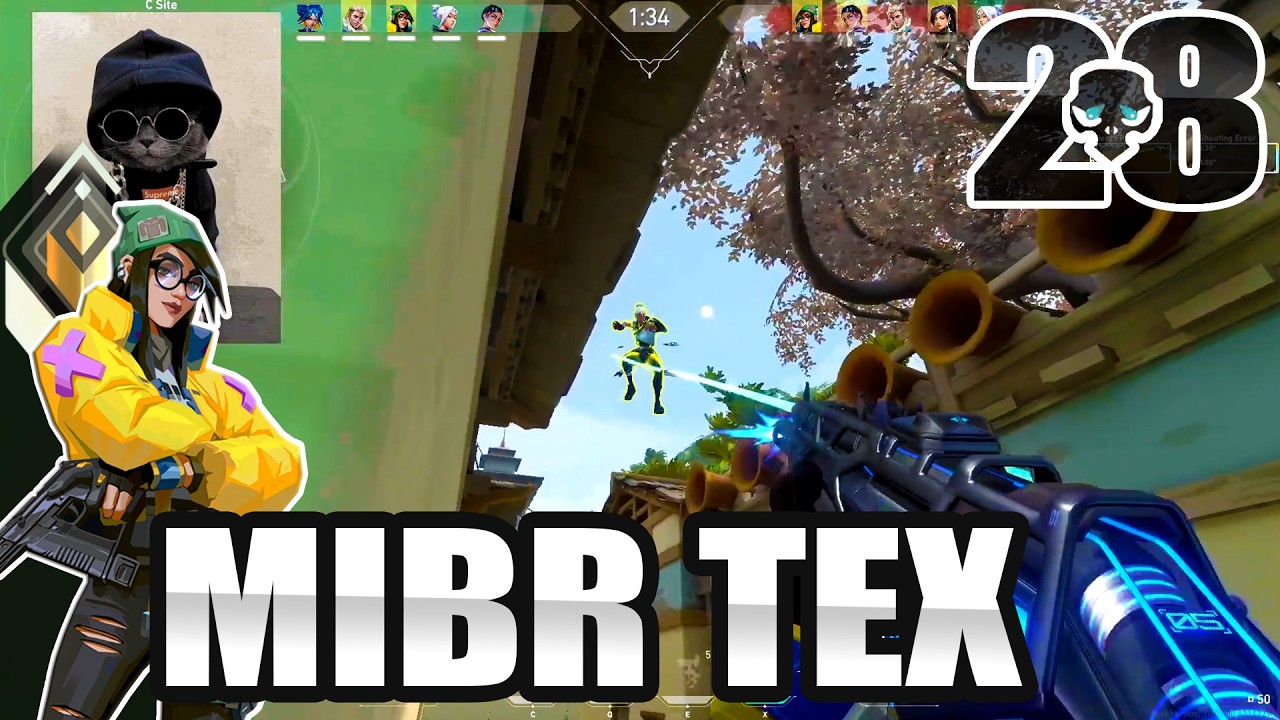 When VCT Matches are Easier than Ranked.. | MIBR tex [NA] #MatchMVP