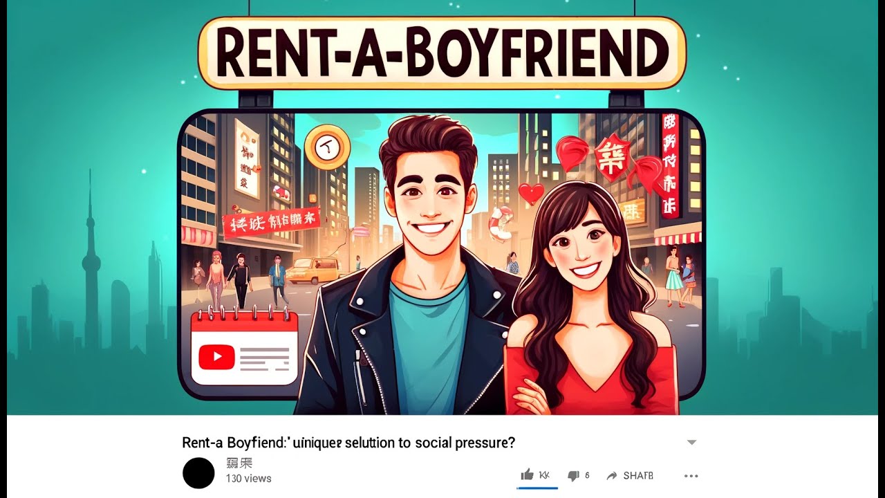 Is Renting a Boyfriend  China's Unique Solution to Social Pressure?