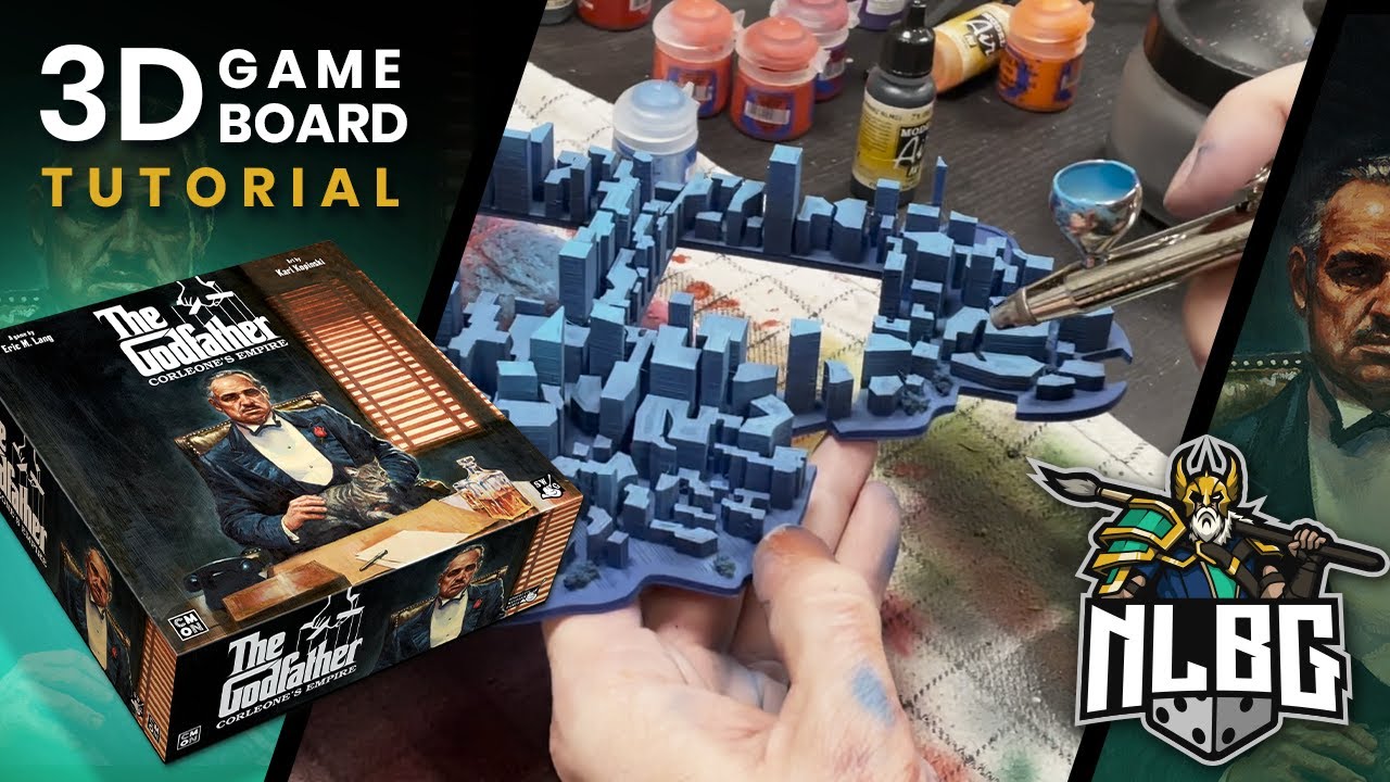 The Godfather: 3D Game Board Tutorial (Corleone's Empire)