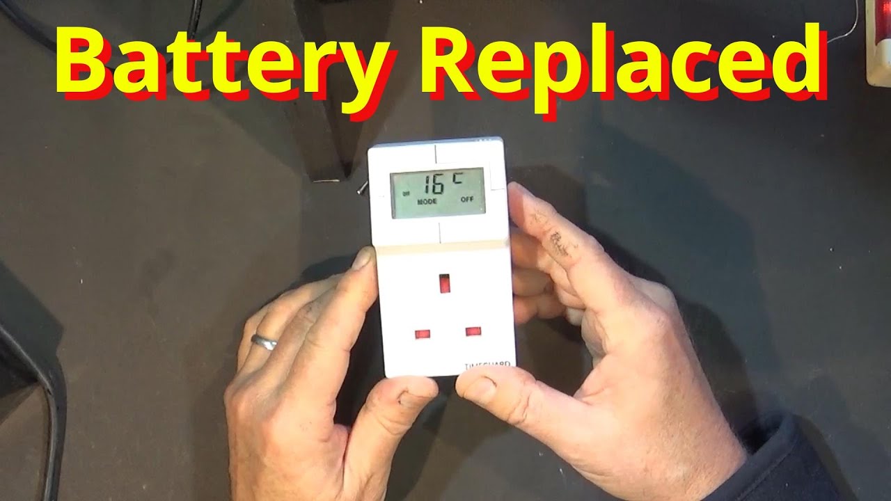 Timeguard TRT05 Thermostat Timer Battery Replacement