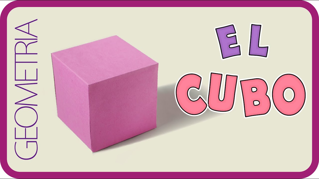 COMO HACER UN CUBO ó HEXAEDRO – Rápido y fácil