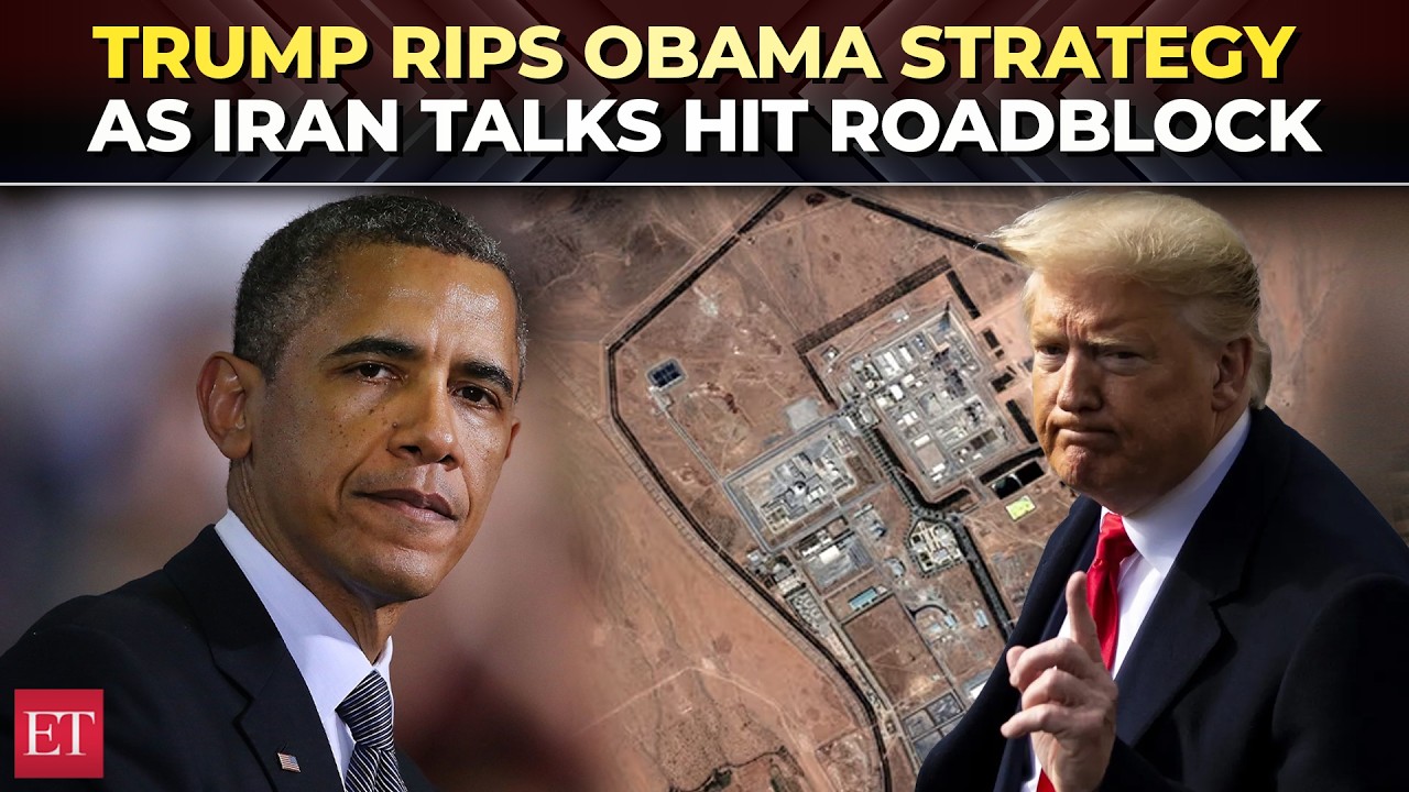 ‘Worst deal ever’: Trump hits out at Obama as Iran nuclear talks stall, warns of possible war