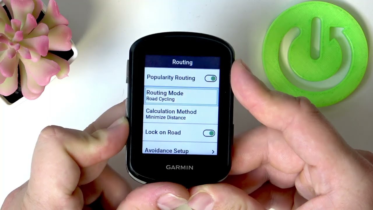GARMIN EDGE 540 &ndash; How to Manage Map Settings