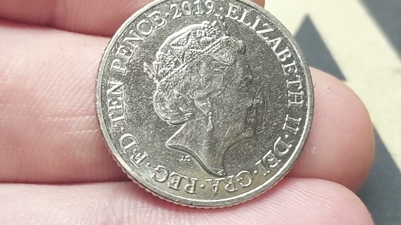 GUESS DANS COIN! 2019 TEN PENCE COIN