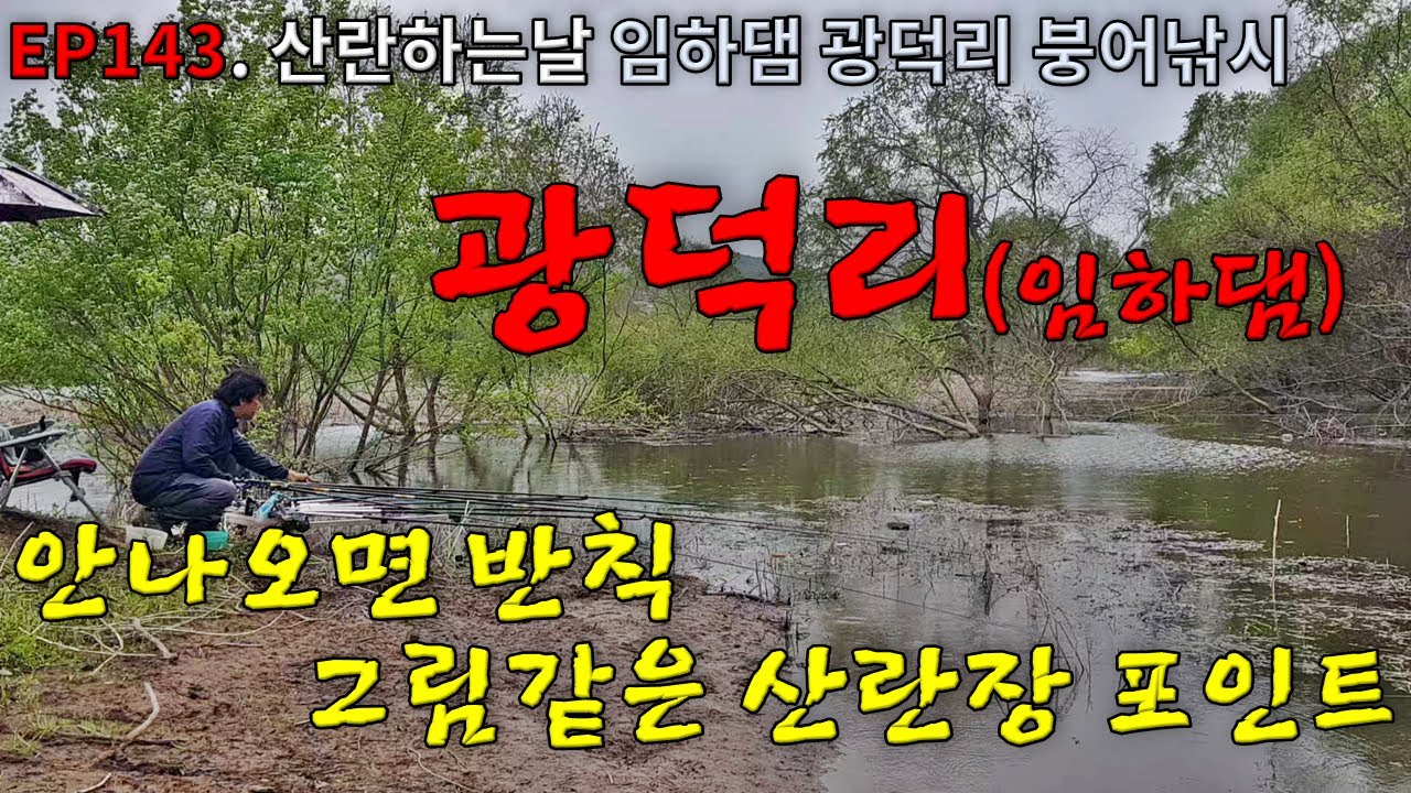 EP143. 산란하는 날 | 안나오면 반칙 | 그림같은 산란장 포인트 | 임하댐 | 광덕리 | 붕어낚시 | Crucian Carp Fishing