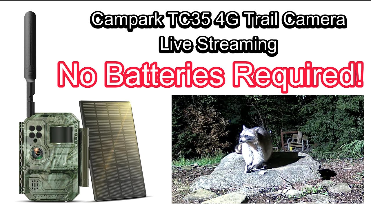 Campark TC35 4G Cellular Live Streaming Trail Camera Review