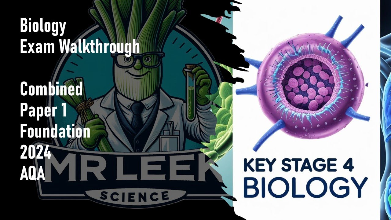 Combined Science Biology 2024 P1 Foundation Walkthrough