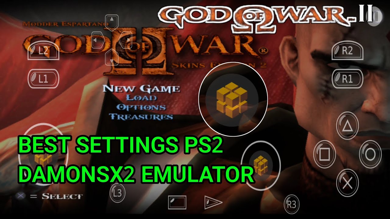 Damonsx2 PS2 emulator best settings for android | No buffer | Damonsx2 best settings for android