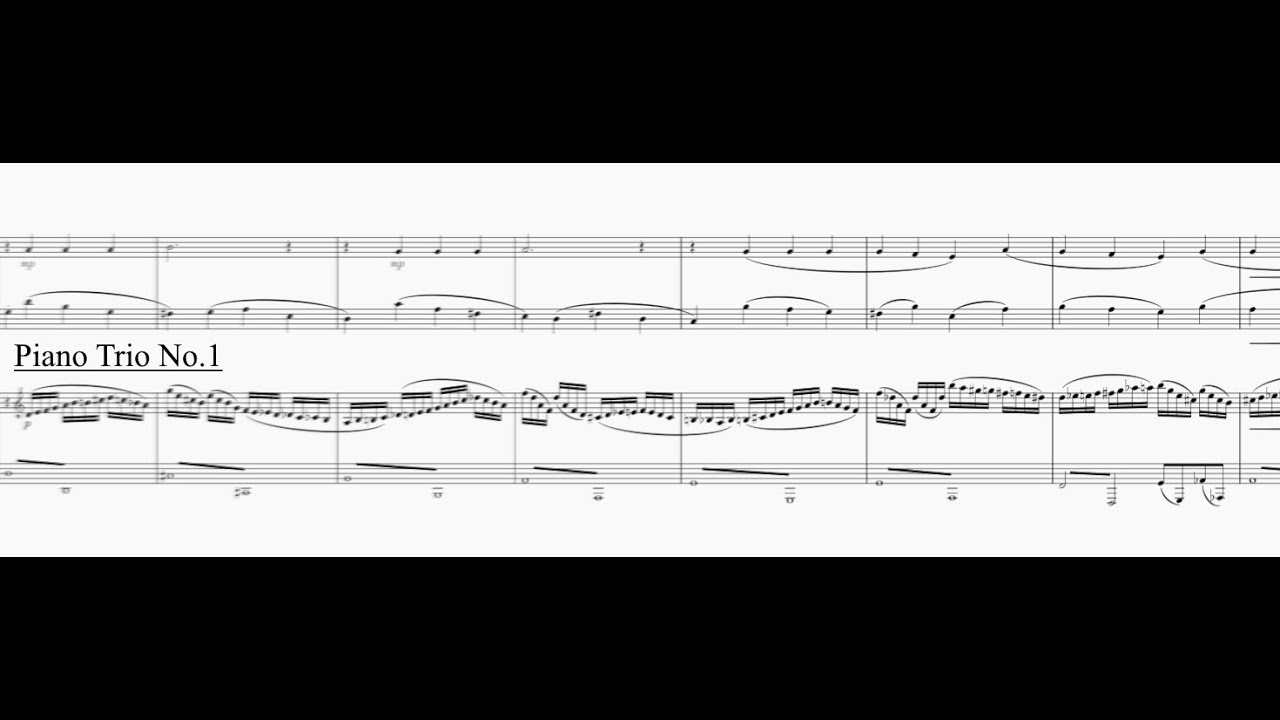 Piano Trio No. 1 
