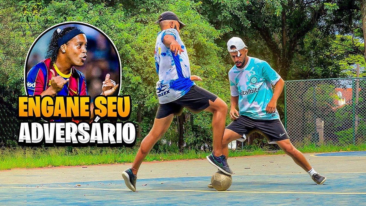 3 DRIBLES HUMILHANTES E FÁCEIS do futebol de rua  #2