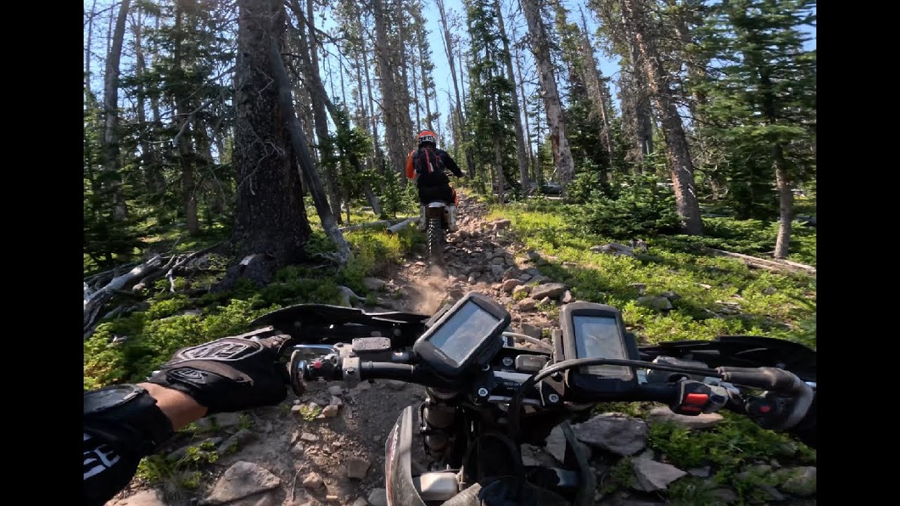 Big Bend Creek Trail in Colorado - KTM 250 XC-F Full Run