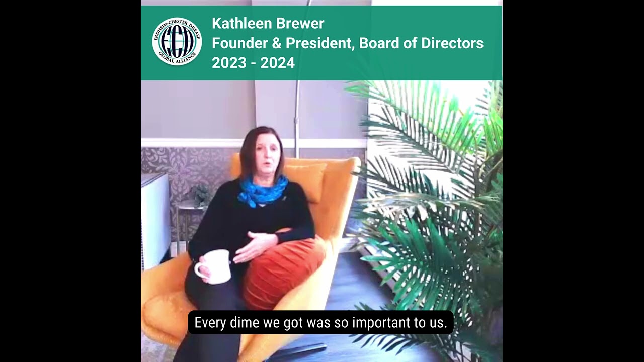 2024 - Patient Story - Coffee & Tea with ECDGA - Kathy Brewer