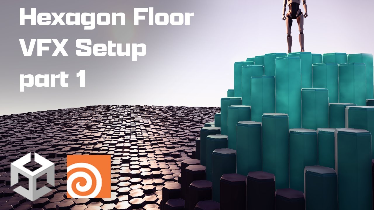 Hexagon Floor VFX Setup part 1