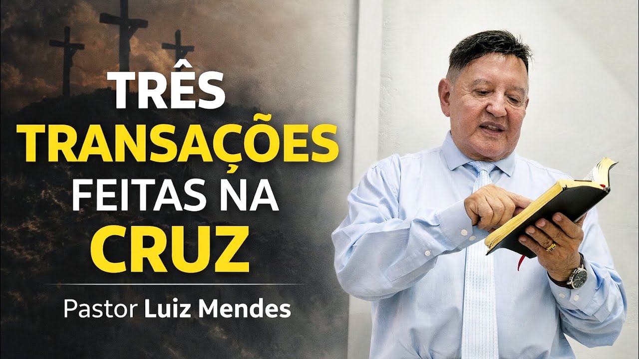 Pastor Luiz Mendes - Três transações feitas na cruz