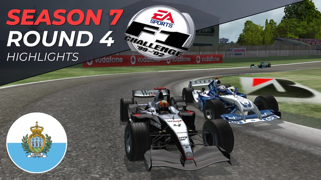 F1 Challenge '99-'02 | Сезон 7 | 4-й раунд (ОСНОВНЫЕ МОМЕНТЫ)