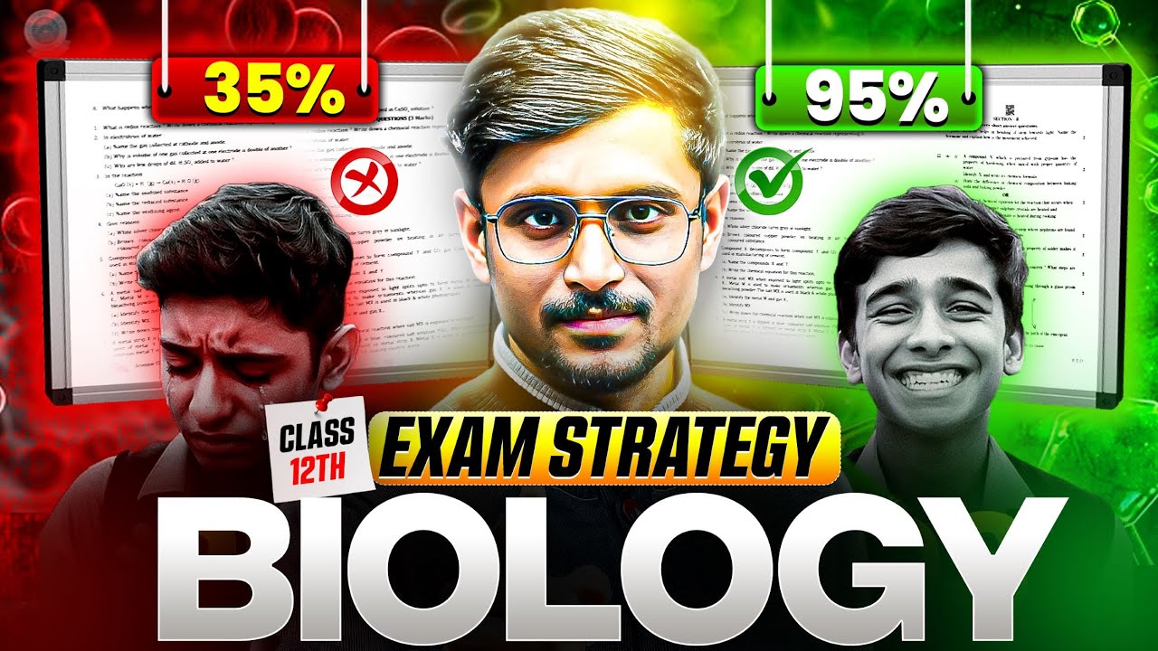 NIOS Class 12th Biology | Last Moment Strategy to Score 80% Marks & Pass Easily
