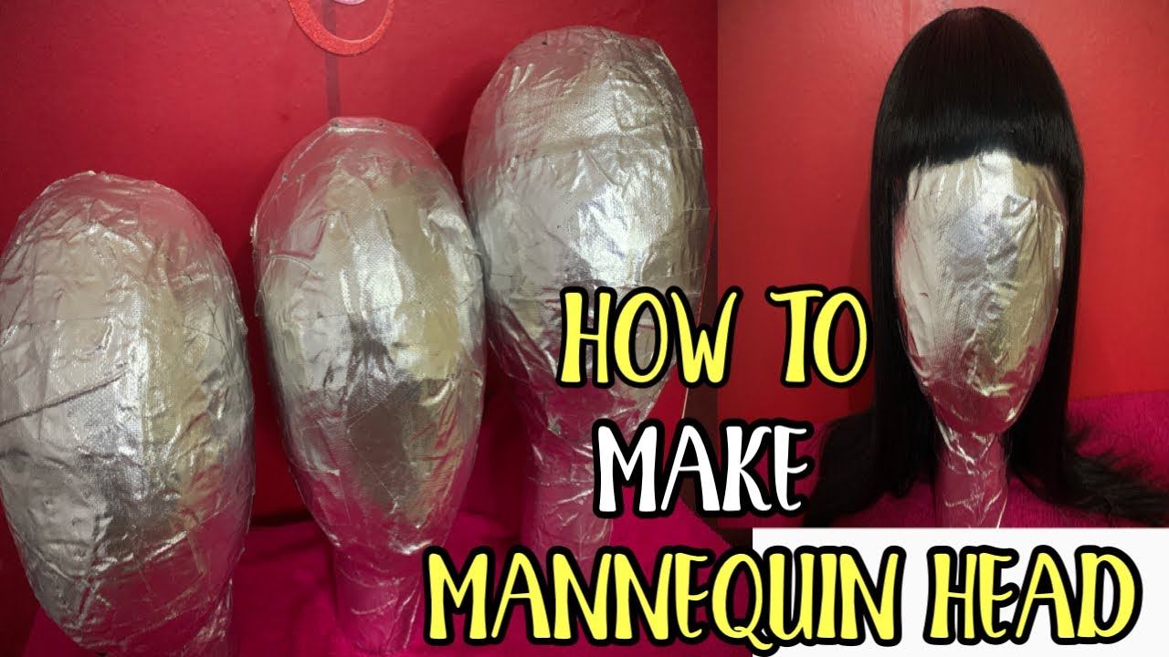 How To Make Mannequin Head || Easiest Method Ever! / Easy To Get Materials