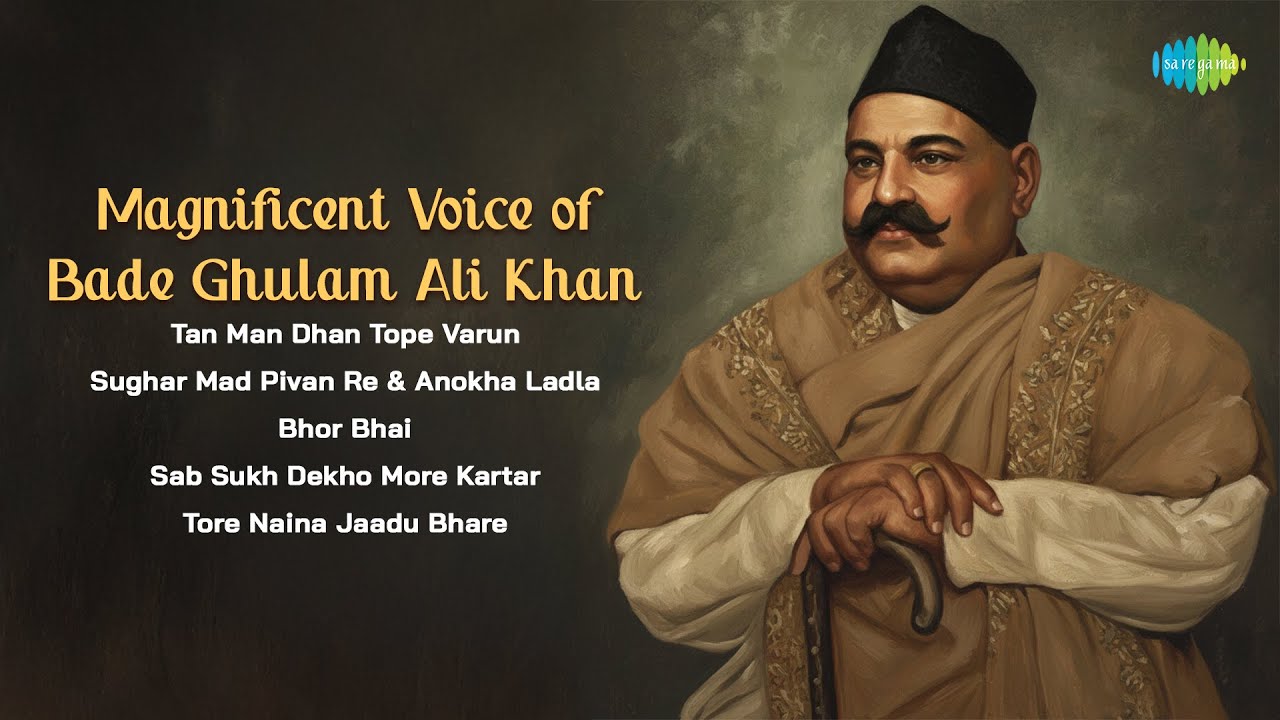Magnificent Voice of Bade Ghulam Ali Khan | Hindustani Classical Gems & Rare Recordings