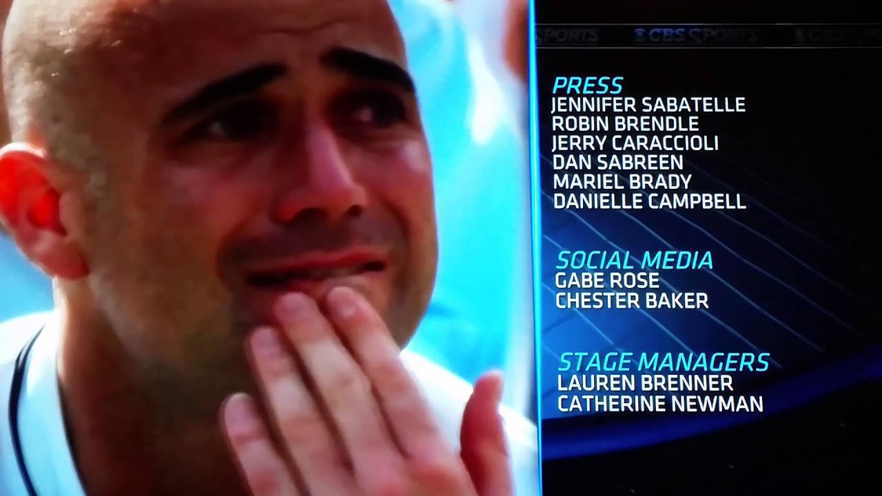 2014 US Open CBS End Credits Farewell