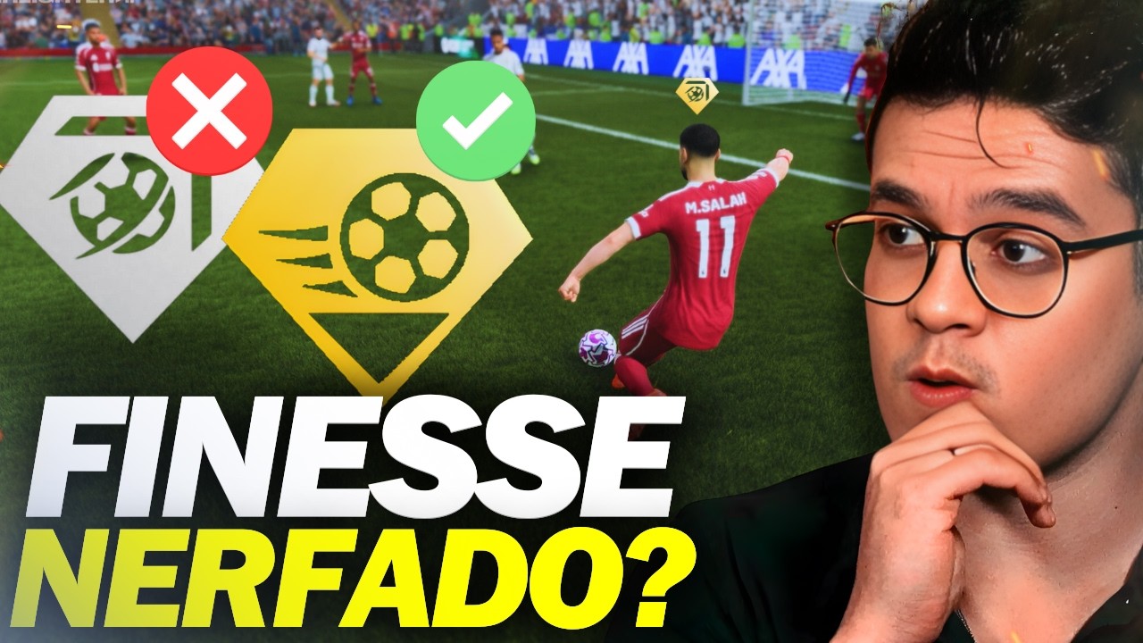 FC 26 | 🚨 FINESSE NERFADO? A VERDADE APÓS A NOVA ATUALIZAÇÃO