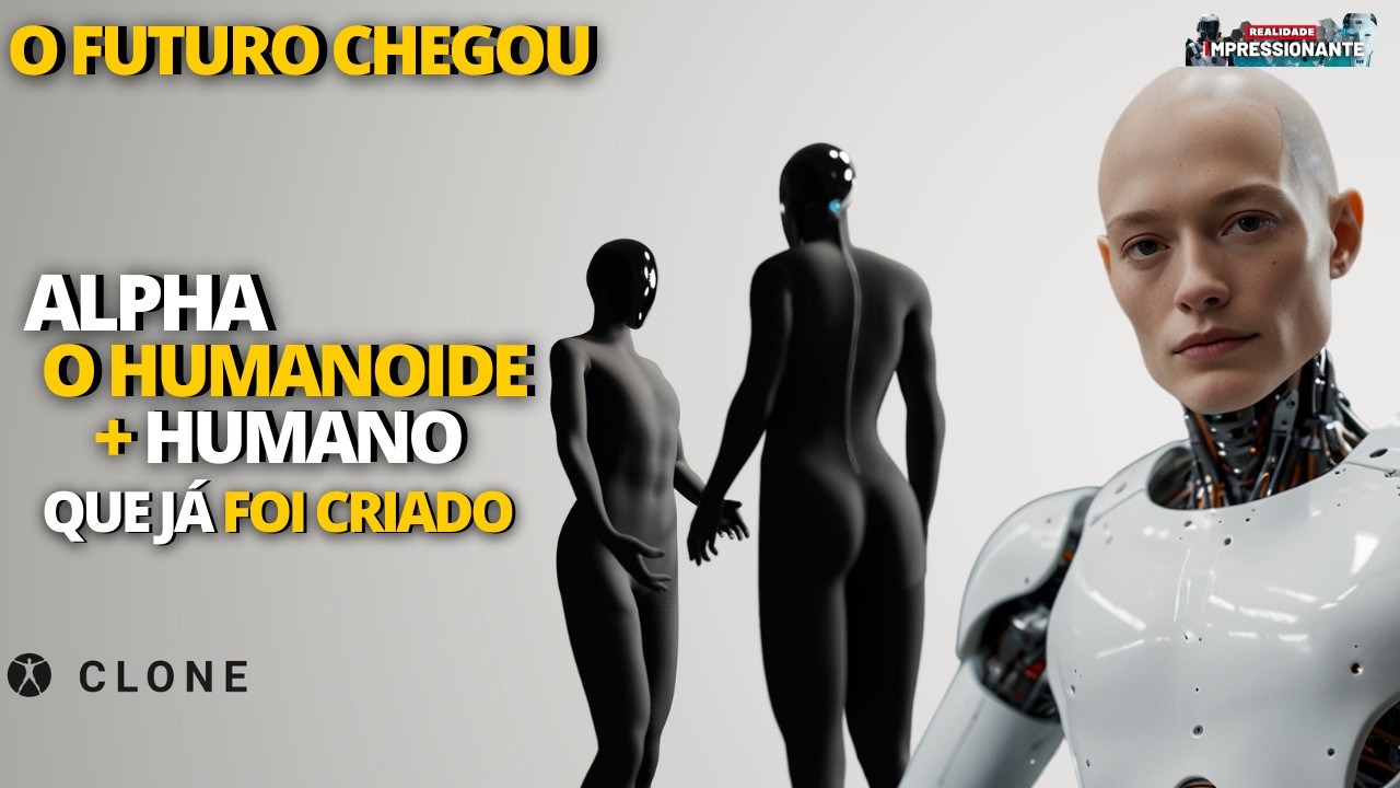 Robô humanoide com 