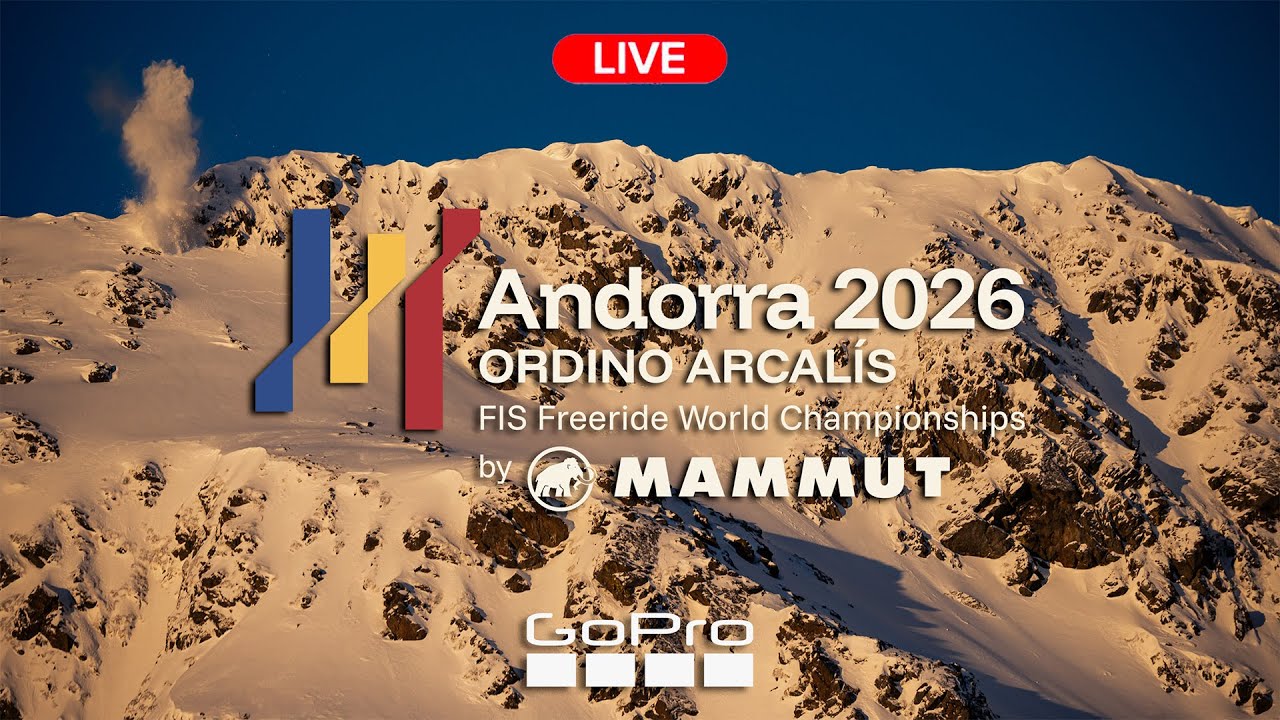 GoPro Live: FIS Freeride World Championships | Andorra 2026