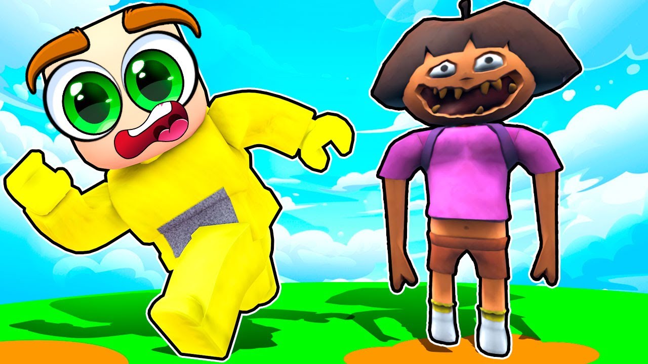 💛 ГОЛОДНАЯ ДЕВУШКА | ЛааЛаа играет в Роблокс с голодной Норой